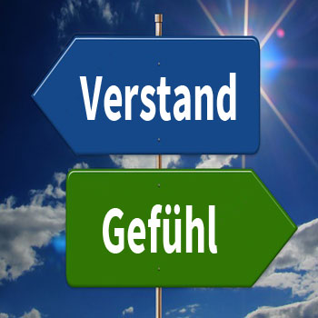 Sind die Gedanken oder die Gefühle dafür verantwortlich, was ich erfahre?